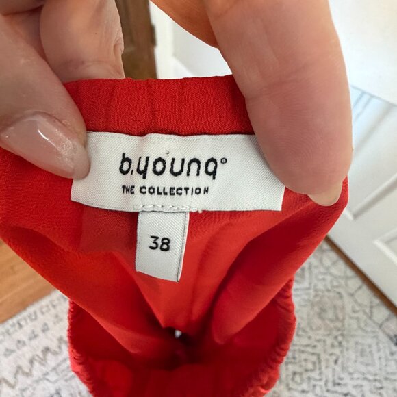 b.young | pleated midi maxi red flowy skirt for holiday | EU 38, US Medium - Picture 5 of 6